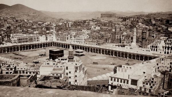 صورة قديمة لمكة المكرمة 