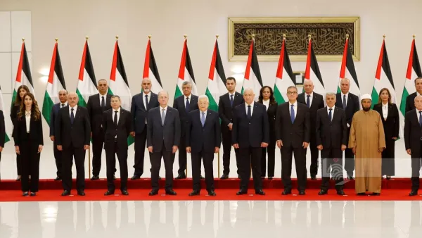 الحكومة الفلسطينية الجديدة تؤدي اليمين الدستورية
