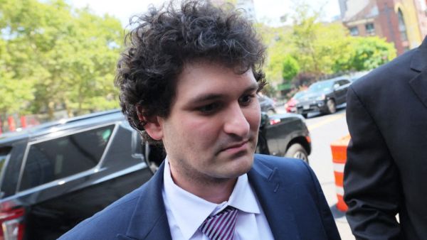 Sam Bankman-Fried sentenced to 25 years in prison for orchestrating FTX crypto fraud. (Michael M. Santiago/ AFP)