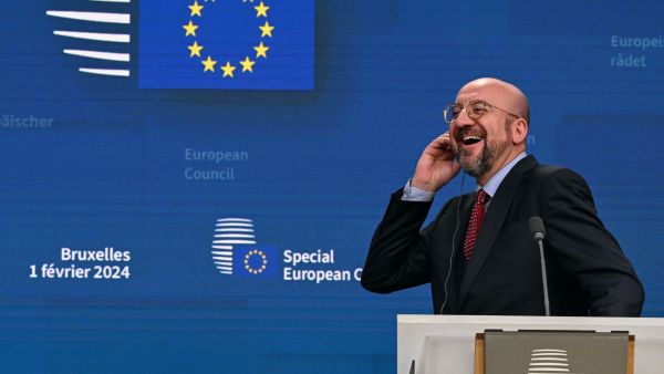 EU Council President's satirical congrats to Putin on election win