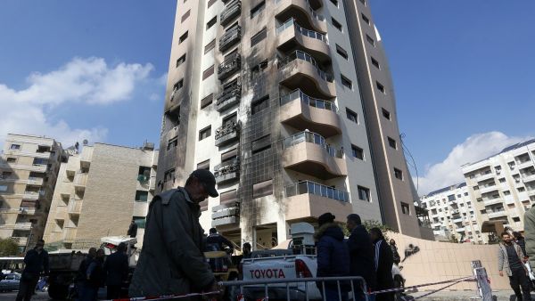 Israel accused of killing dozens after launching deadly strikes on Syria. (Louai Beshara/ AFP)