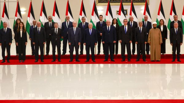 The new Palestinian government swears in with a program for governing Gaza