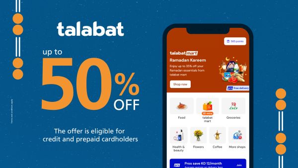 Burgan Bank Collaborates with talabat in Ramadan
