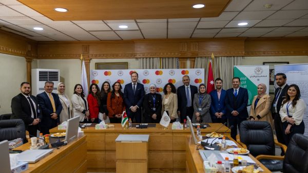 Central Bank of Jordan and Mastercard. Mastercard partners with Central Bank of Jordan to build a more robust digital payment ecosystem in the Kingdom