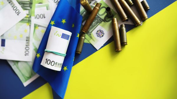 EU just gives Ukraine 5 b to purchase weapons