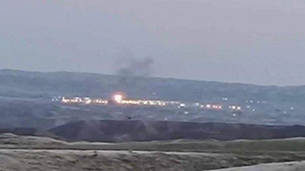 صورة هجوم على حقل كورمور للغاز في كردستان العراق