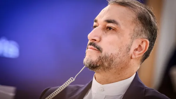 Iran's Foreign Minister Hossein Amir Abdollahian
