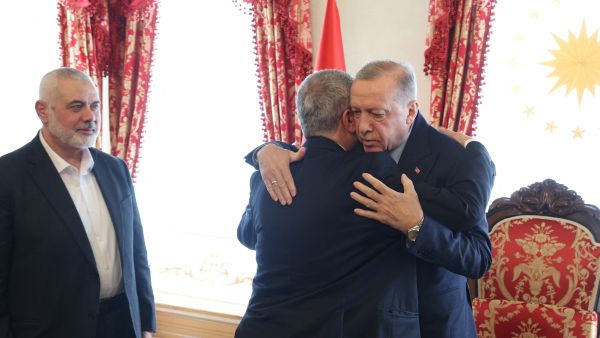 Erdoğan and Haniyeh
