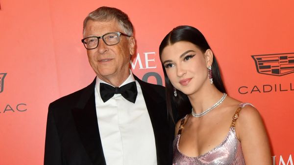 Bill Gates and daughter