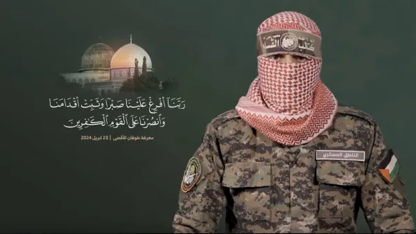 الناطق الرسمي باسم كتائب القسام ”أبو عبيدة”