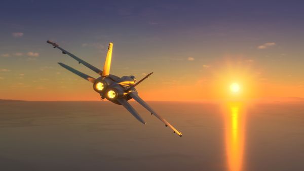 fighter jet