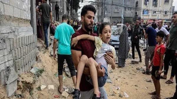 شهداء - غزة - قصف