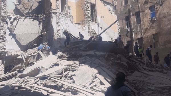 انهيار عقار - مصر