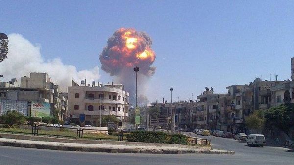 انفجار حمص