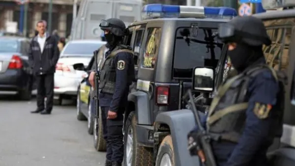 عناصر من أجهزة الشرطة المصرية