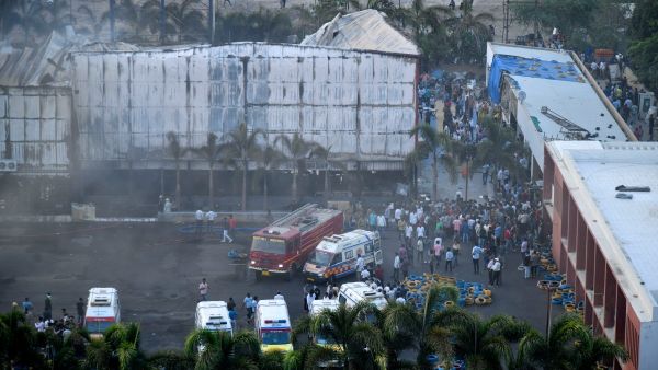 Massive fire at Indian gaming arcade claims 22 lives