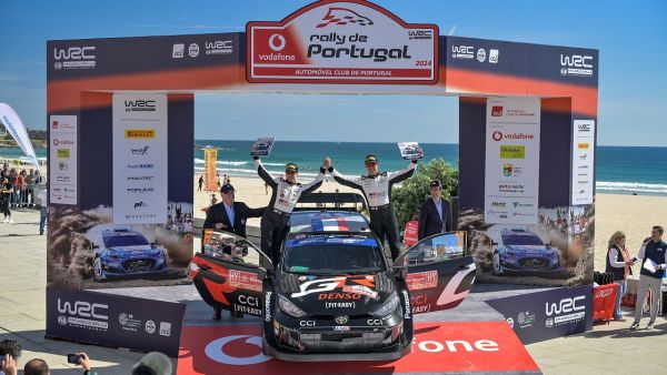 TOYOTA GAZOO Racing Secures Top Podium Position at Rally de Portugal TOYOTA GAZOO Racing Secures Top Podium Position at Rally de Portugal