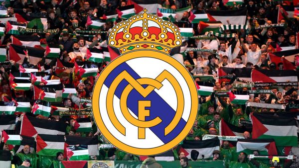 ريال مدريد فرنسا: فلسطين حرة ريال مدريد فرنسا: فلسطين حرة