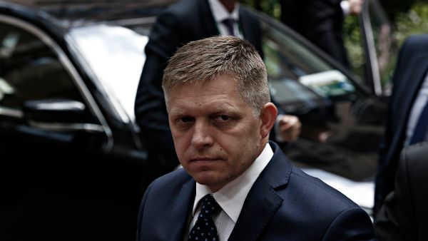 Slovak former Prime Minister Robert Fico