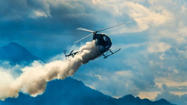 Helicopter crash