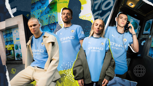 PUMA & MANCHESTER CITY LAUNCH THE 24/25 HOME KIT INSPIRED BY THE 0161 DIALLING CODE.