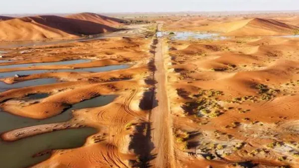 تعتبر صحراء الربع الخالي، أكبر صحراء رملية متصلة في العالم