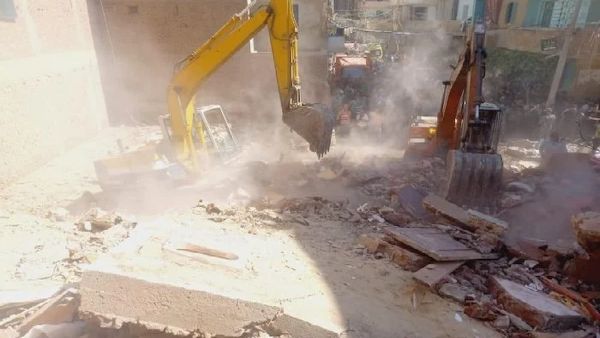 انهيار عقار في الدقهلية والتفاصيل انهيار عقار في الدقهلية والتفاصيل