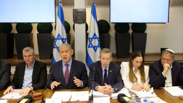 Netanyahu and his ministers 