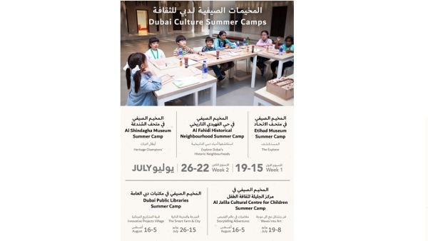 Dubai Culture's Summer Camps: A Fusion of Creativity and Learning for Young Minds