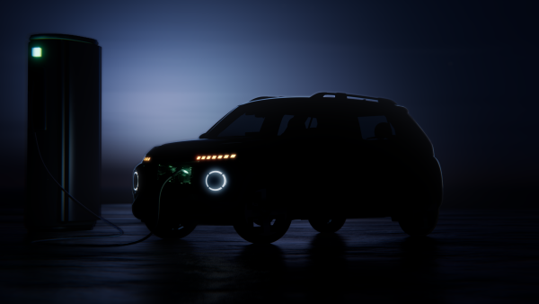 Hyundai Motor Teases First Images of All-electric INSTER