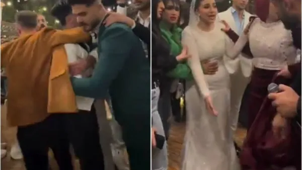 شجار حاد بين زوجين في ليلة زفافهما
