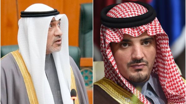 الأمير عبدالعزيز بن سعود بن نايف آل سعود -  الشيخ فهد يوسف سعود الصباح