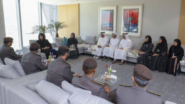 During the event. Latifa bint Mohammed honours General Directorate of Residency and Foreigners Affairs - Dubai