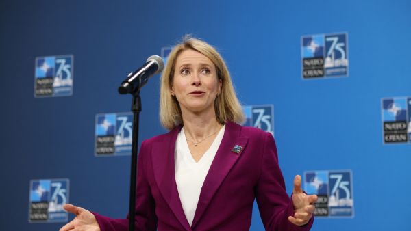 Estonian Prime Minister Kaja Kallas