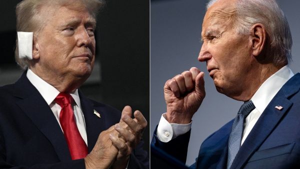 Biden and Trump 