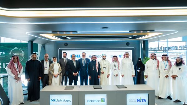 During the event Dell Technologies, Aramco, and National IT Academy Collaborate to upskill local talent in science and technology