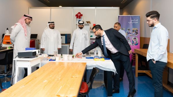 During the event NBB Partners with Fab Lab Bahrain to Launch TechStride Summer Educational Programme