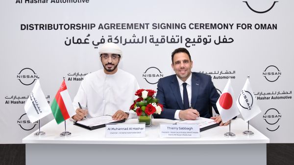 During the event. Nissan appoints Al Hashar Automotive as the only authorised official distributor in Oman