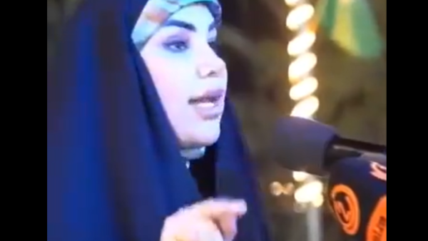 عراقية تحرض ضد المنتخب الأردني 