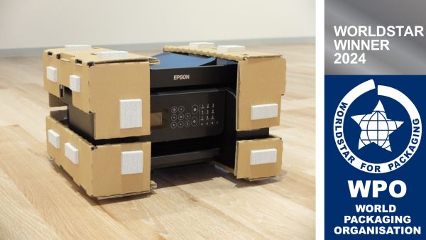 Epson’s High-performance Cushioning Material Wins the WorldStar Global Packaging Awards 2024 in the Electronics Category