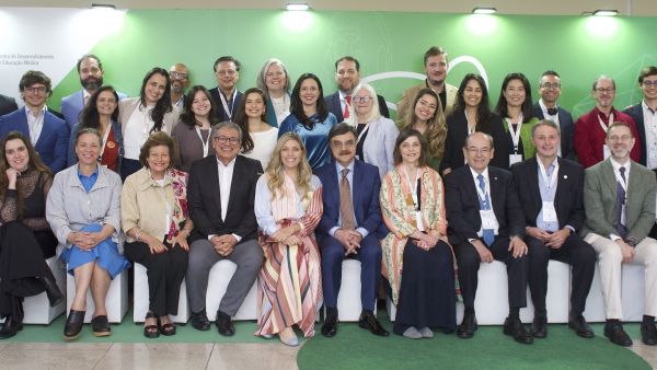 During the event. WCM-Q and the University of São Paulo host global congress on precision health