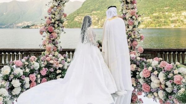 زفاف لين التميمي وسلمان السديري على بحيرة الكومو