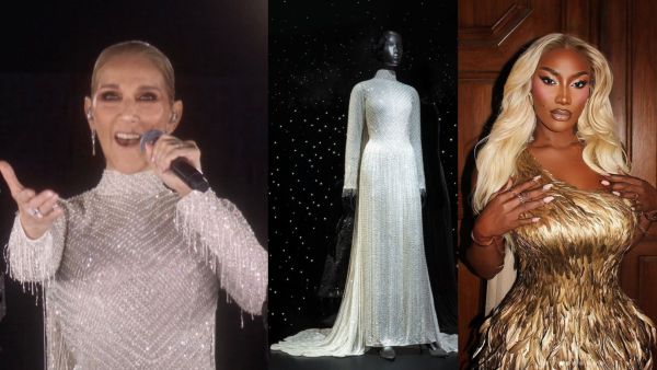 Dior تعرض فستان سيلين ديون وليدي غاغا وآيا ناكامورا في متحف ديور في باريس 