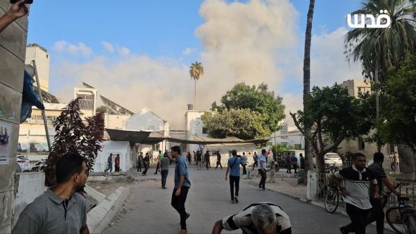 محيط المستشفى المعمداني