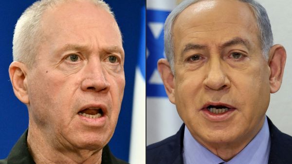 Netanyahu and gallant 