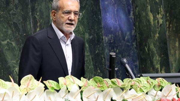 Iranian President Masoud Pezeshkian