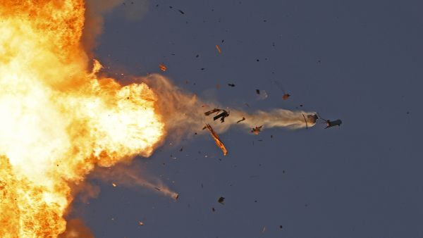  Hezbollah UAV in the sky