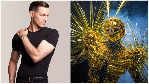Arthur Cadre, a French dancer, behind the Golden Voyager at the Olympics 2024 closing ceremony. (Instagram/ Arthur Cadre) Arthur Cadre is a French dancer behind the Golden Voyager