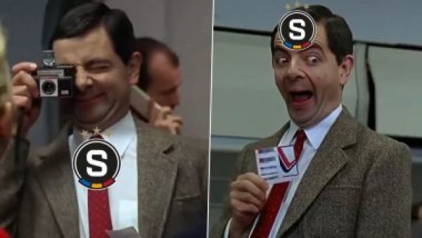 سبارتا براغ يستعين بـ Mr Bean للاحتفال بعودته لدوري أبطال أوروبا 