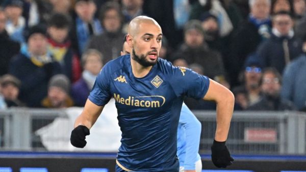 Sofyan Amrabat (Photo by Alberto PIZZOLI / AFP)